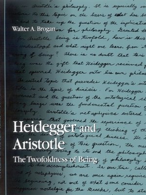 cover image of Heidegger and Aristotle